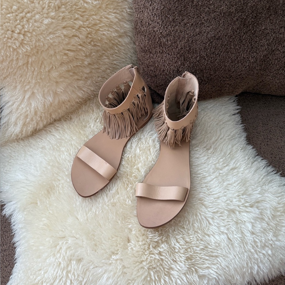 Loeffler Randall Lark Tassle Sandals